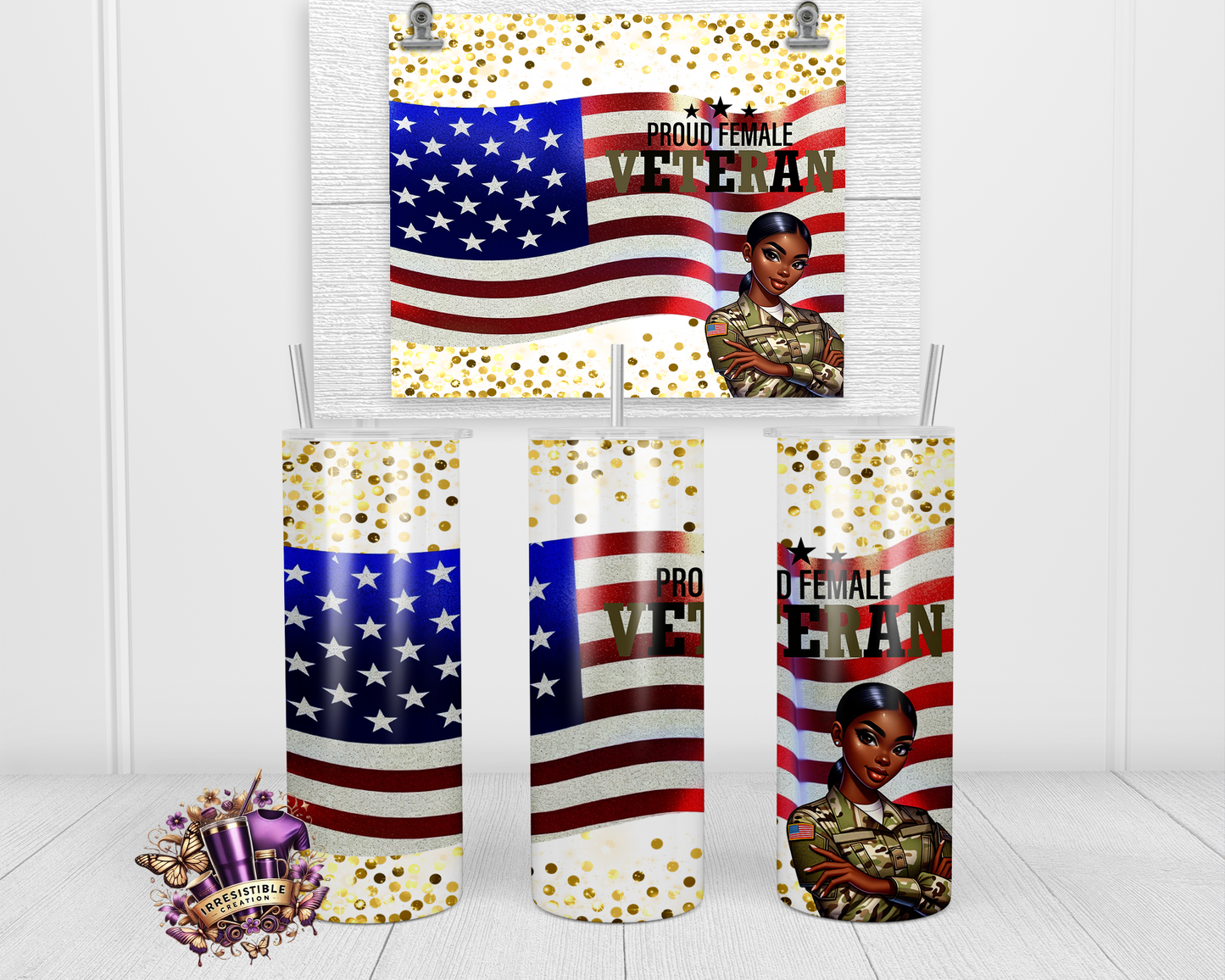 Proud Female Veteran