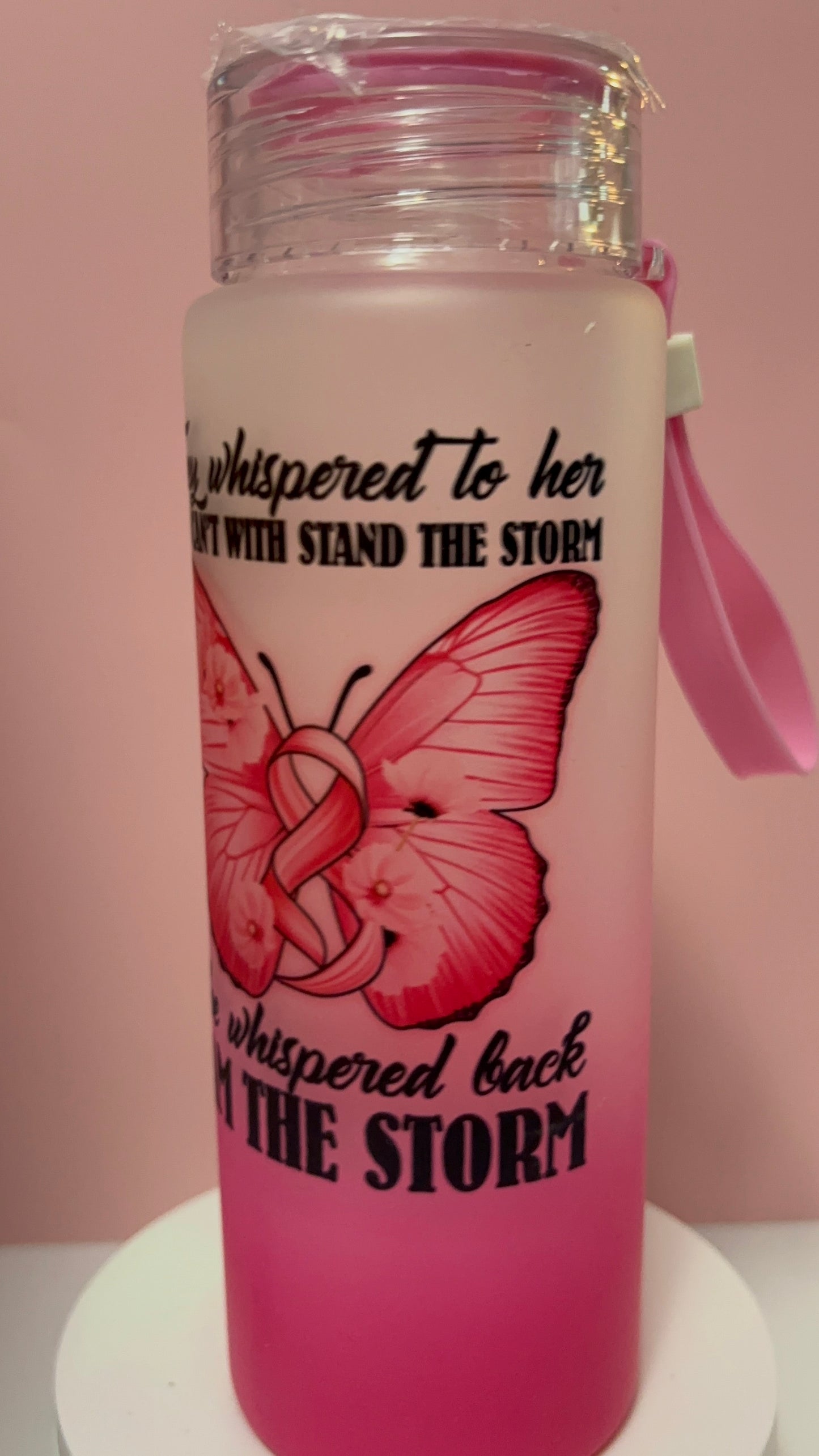 💗 “I Am The Storm” Pink Butterfly 🌸