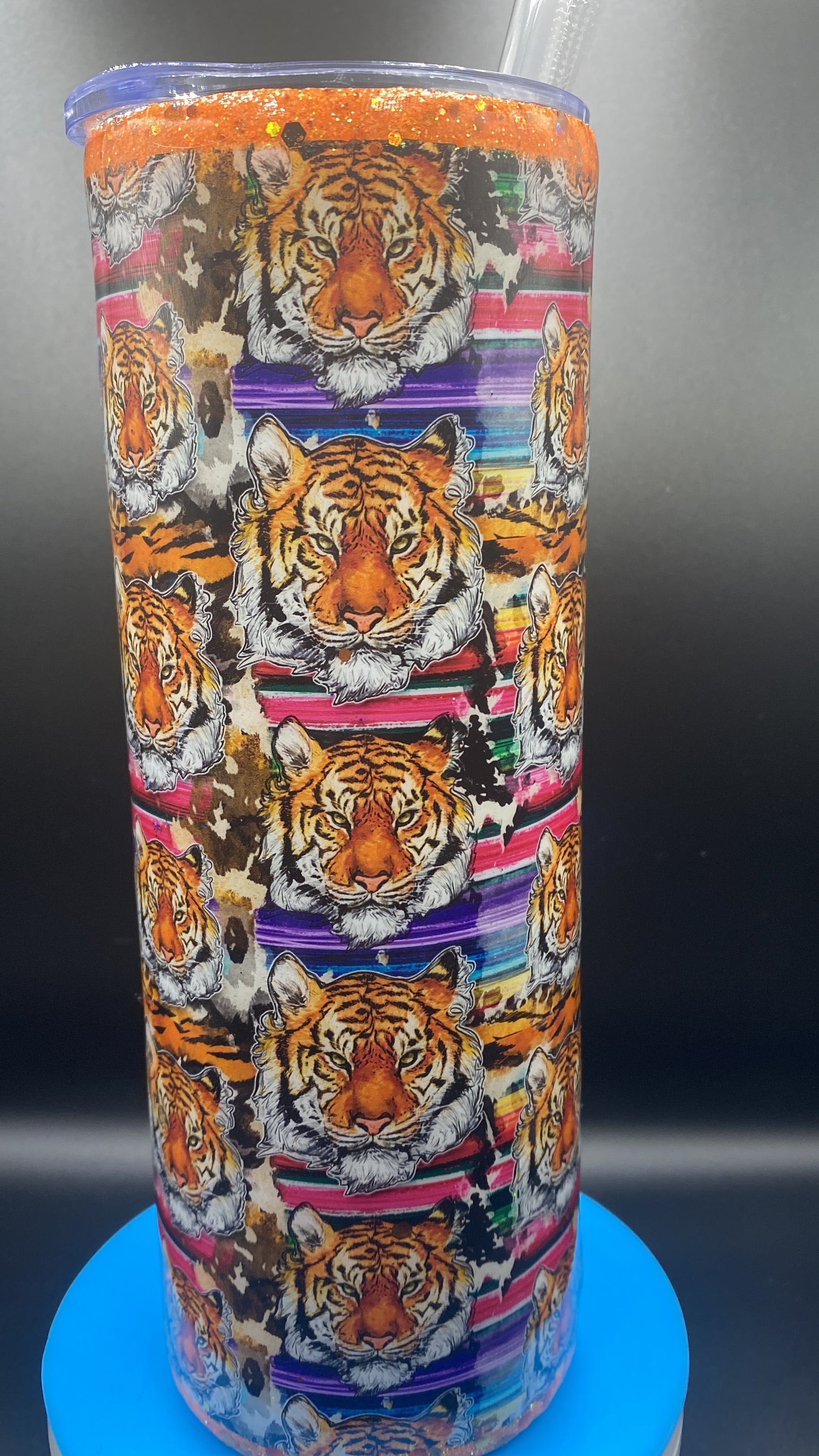 Tiger Epoxy Tumbler 20oz