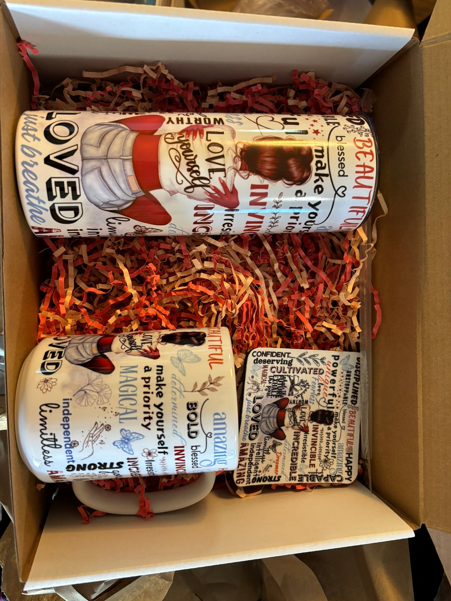 Love Yourself” Women’s Empowerment Gift Set 🌸