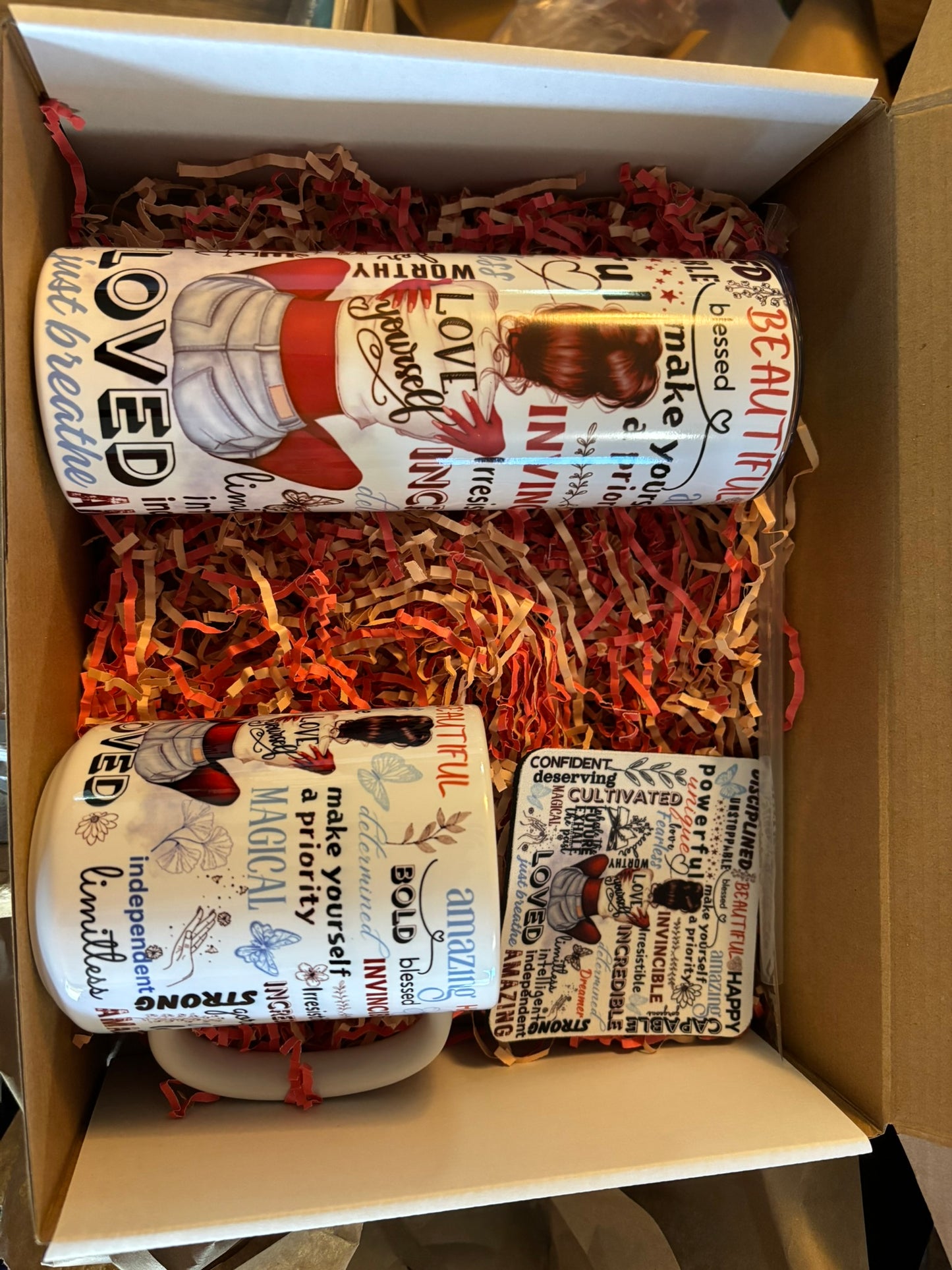 Love Yourself” Women’s Empowerment Gift Set 🌸