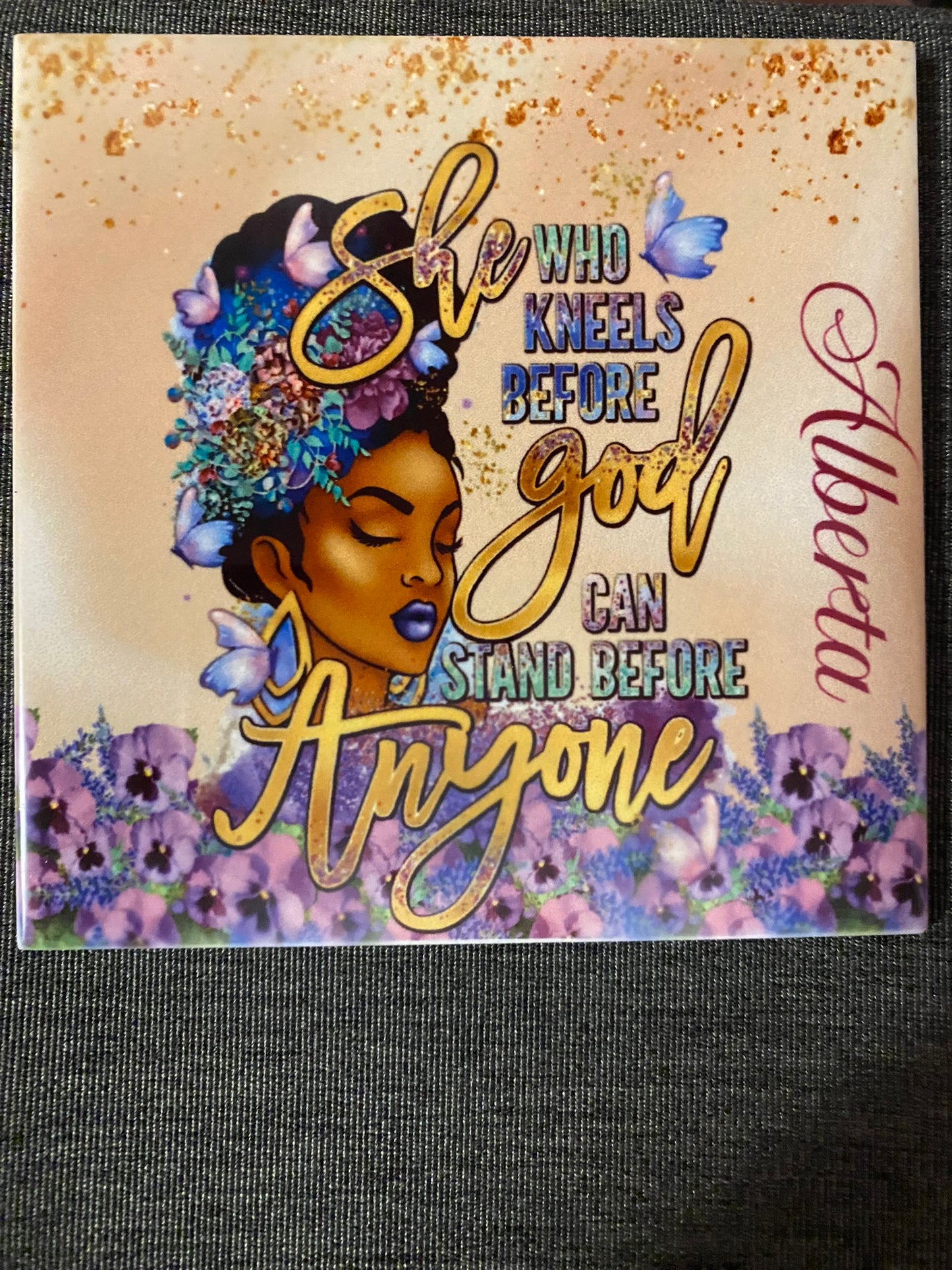 💜 “She Who Kneels Before God” Faith & Power Gift Set 🌸